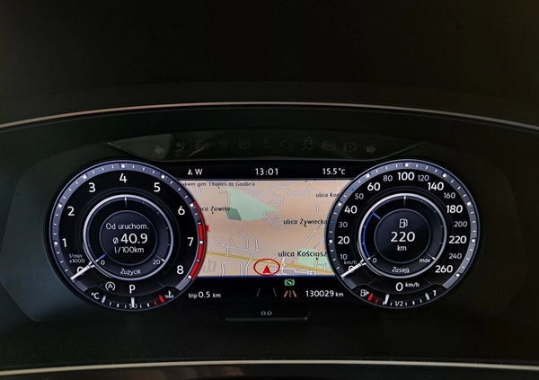 Volkswagen Tiguan cena 101900 przebieg: 130027, rok produkcji 2017 z Kraków małe 596